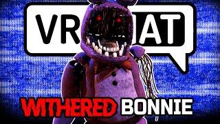 Withered Bonnie Voice TERRIFIES VRchat users (FNAF)