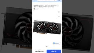 Sapphire AMD Radeon Pulse 16GB GDDR6 Graphics Card @ ₹6,995 | 89% OFF!