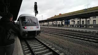 Premiere Einfahrt Des Ersten IC 2152  mit der Diesellok BR - 245 023 in den Gera Hauptbahnhof