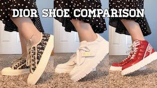 3 Dior Sneaker Comparison: WalkNDior, Dior ID Sneakers, Dior D-Player Sneakers (Size, Price, & More)