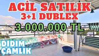 DİDİM ACİL SATILIK 3+1 DUBLEX DAİRE | 3.000.000 TL #fırsat #daire #altınkum #youtube #instagram