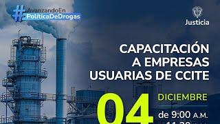 Capacitación a empresas usuarias de CCITE