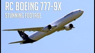 RC Boeing 777-9X Flying at the Airliner meeting 2019