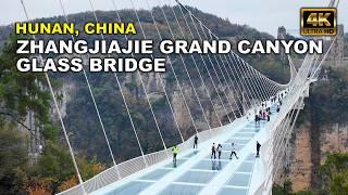 Zhangjiajie Grand Canyon Glass Bridge - 张家界大峡谷玻璃桥 - World Highest and Longest Glass Bridge 