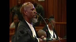 Adv Sipho Ramosepele suddenly felt ill while busy cross-examining Mthokozisi Twala./ Senzo Trial