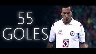 Los 55 Goles de Christian Giménez con Cruz Azul (2010-2015)