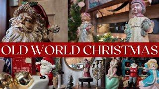  NEW  VINTAGE CHRISTMAS FINDS | THRIFTING FOR OLD WORLD CHRISTMAS HOME DECOR