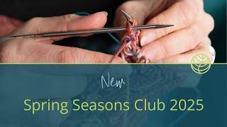 Learn To Knit Beautiful BRIOCHE With Us This Spring! | Spring Seasons Club 2025
