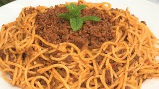 spaghetti recipe with ground beef