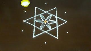 Vaigasimadham special 5*3 #padikolam |# starrangolidesig |kolangal| rangoli design| lighting rangoli