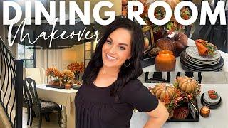 Fall-Inspired Dining Room Makeover | Quick Changes!