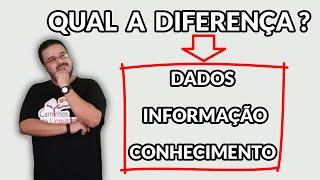 Qual é a diferença entre informação e conhecimento ?