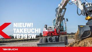 NIEUW! TB395W: de krachtige mobiele kraan van Takeuchi | TAKEUCHI BENELUX