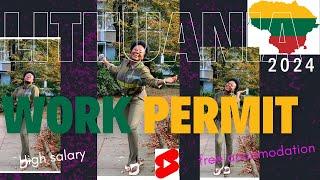 HOW TO GET TWO YEARS WORK PERMIT IN LITHUANIA #tips #fypシ゚viral #lithuniavisa #permits