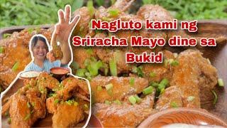 Nagluto kami ng Sriracha Mayo Wings dine sa Bukid | Grabe ang gaganda ng mga regalo