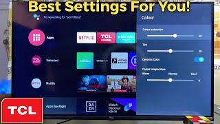 Best Settings for TCL TV 2025