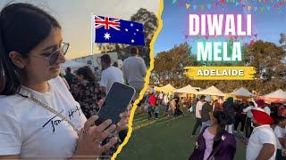 Diwali Mela in Australia  | Indian clothes and food stalls in Adelaide| Indians in Australia 