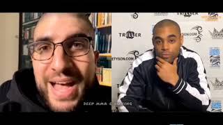 Tyson's son Amir Tyson "HE"S GOING FULL FORCE" to Ariel Helwani Full interview