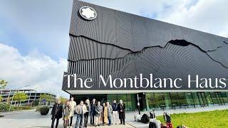 We visited the MONTBLANC HAUS 