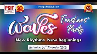 Waves Fresher's Party New Rhythms New Beginnings