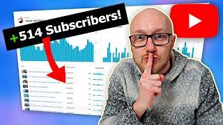 The YouTube Analytics that gets YOU FREE subscribers!