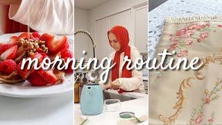 MUSLIMAH MORNING ROUTINE ️ | Healthy Habits + Slow Living