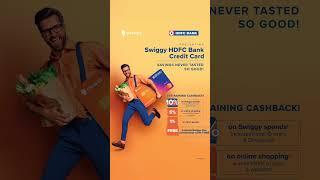 All-New Swiggy HDFC Bank Credit Card