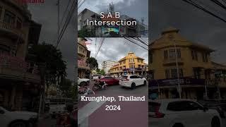 Discovering SAB Intersection:A Historic Crossroad in Bangkok #thailand #travel #bangkok #thaitourism