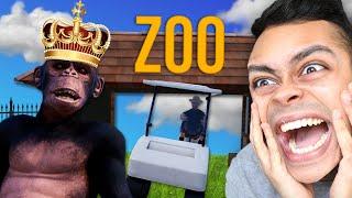 MONKEY TAKES OVER ZOO (Zookeeper Simulator)