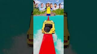 Alisha Messi vs Ronaldo  |BeamNG.drive #ronaldo #messi #football #gaming