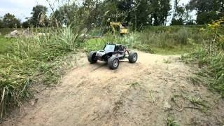 Relly Dune Fighter fpv CCW drive small dirt track practise a lot Part  1