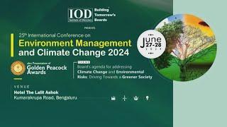 25th International Conference on Environment Management and Climate Change