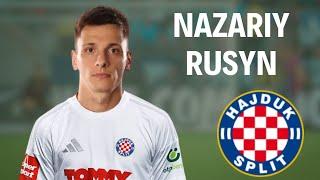 Nazariy Rusyn  • Welcome to HNK Hajduk Split ▶ Skill, Goals & Assists 2024/2025