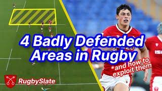 4 Badly Defended Areas in Rugby & How to Exploit Them - RugbySlate Analysis