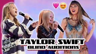 For the SWIFTIES: TAYLOR SWIFT Blind Auditions from 2016-2024 | The Voice Kids 2024