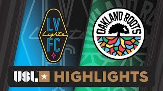 10.19.2024 | Las Vegas Lights FC vs. Oakland Roots SC - Game Highlights