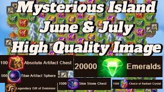 Best Routes for Mysterious Island July & June 2024 - Hero Wars: Dominion Era