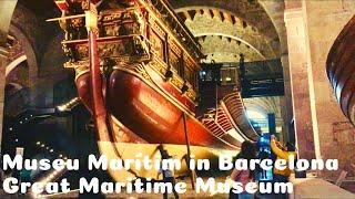 Museu Marítim (Maritime Museum) in Barcelona Spain