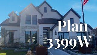 Katy Texas | Cane Island | Perry Homes | Plan 3399W | Over 3,300 sqft. | 3-Car Garage