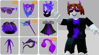 16 FREE PURPLE ITEMS ROBLOX!  (2024)