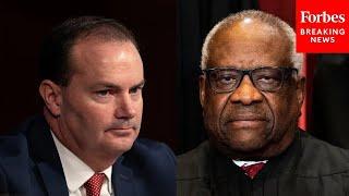 Mike Lee Defends Clarence Thomas From 'Hateful' Attacks At Hearing On Supreme Court Ethics Code