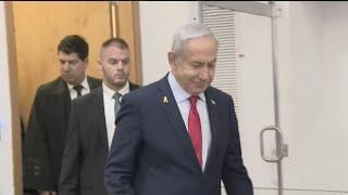 Israeli Prime Minister Netanyahu appears in court