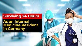 A Day in my Life as an Internal Medicine Resident: 24-Hour Shift! Germany