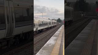 168214 and 165013 depart Bicester village