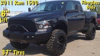 Custom Lifted 2011 Ram Sport 1500 - 6" Lift, 37" tires, 20x12 rims from Ride Time in Winnipeg, MB