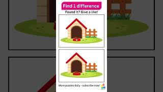 Spot the difference! #4    #brainteaser #puzzlepop #spotthedifference #puzzle #braingames