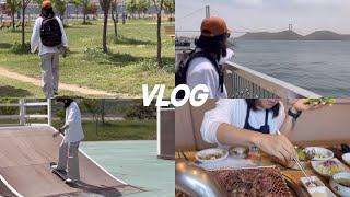 광양에서 짧게 놀고 먹은 Vlog (feat.순천만국가정원)