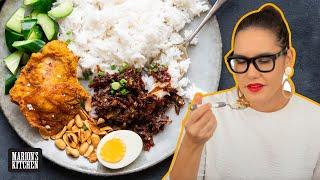 How to make Malaysia's FAMOUS rice dish at home | Nasi Lemak | Marion's Kitchen