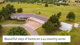 Lake Texoma Home and Acreage