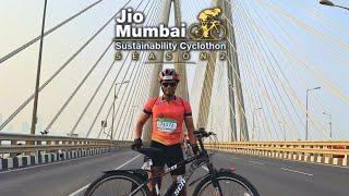 Cycling 100Km around the Bandra-Worli Sea Link for #JioMumbaiSustainabilityCyclothon | Arnold Wilson